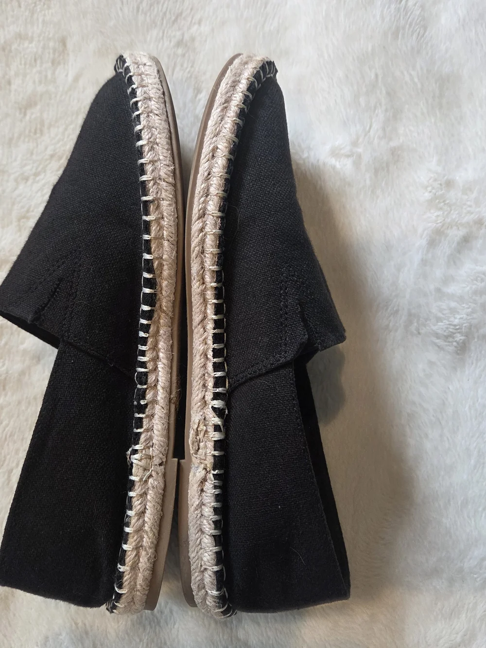 Old Navy Black Women's Espadrille Slip-On